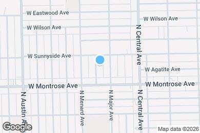 Map image of the property - 4439 N Mango Ave