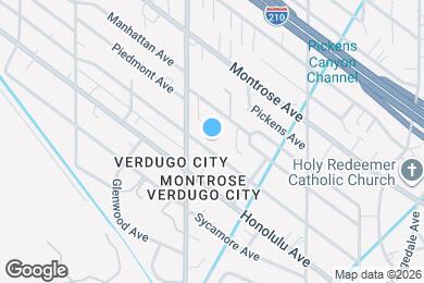 Map image of the property - 2747 Hermosa Ave