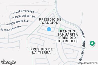 Map image of the property - 126 E Calle Del Rondador