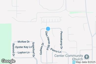 Map image of the property - 5843 Glen Haven Blvd