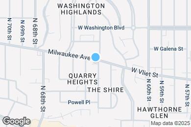 Map image of the property - 6405 Milwaukee Ave