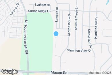 Map image of the property - 1424 Marhill Cove