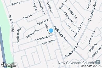 Map image of the property - 1547 Cleveland Ave