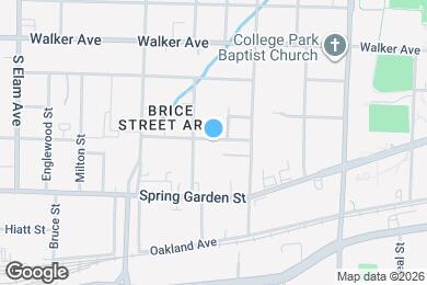 Map image of the property - 1715 Sherwood St