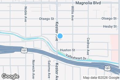 Map image of the property - 4956 Kester Ave