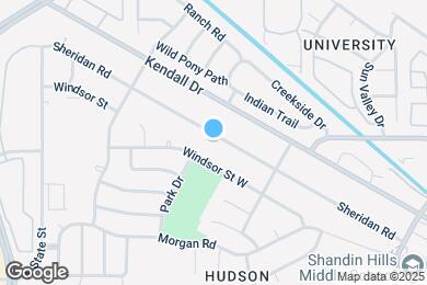 Map image of the property - 1545 Sheridan Rd