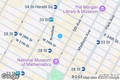 Map image of the property - 11 W 30th St