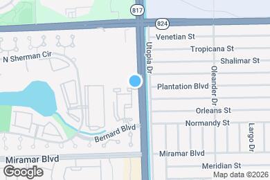 Map image of the property - 2169 SW 80th Ter