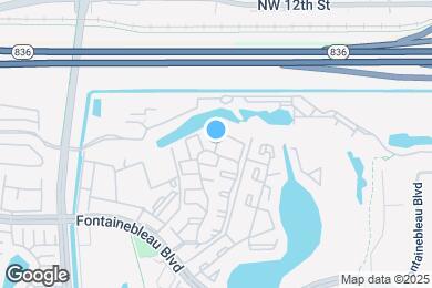 Map image of the property - 9425 Fontainebleau Blvd