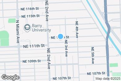 Map image of the property - 277 NE 111th St