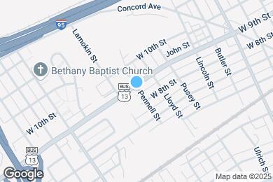 Map image of the property - 1209 W 9th St