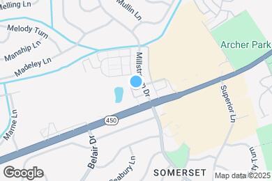 Map image of the property - 12749 Millstream Dr