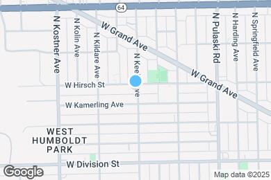 Map image of the property - 4201 W Hirsch St