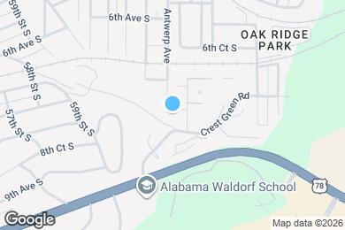 Map image of the property - 6101 Meadow Crest Cir