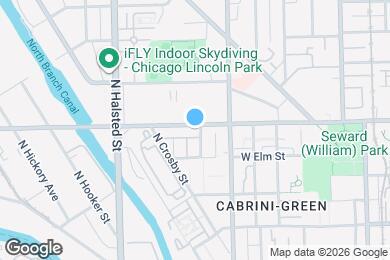 Map image of the property - 635 W Elm St