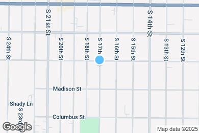 Map image of the property - 1210 S 17th St