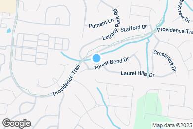 Map image of the property - 302 Forest Bend Dr
