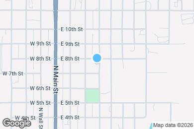 Map image of the property - 707 N Texas St