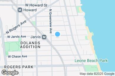 Map image of the property - 1429 W Jarvis Ave