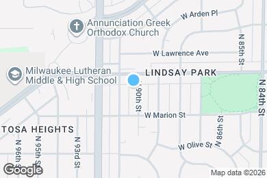 Map image of the property - 4355 N 90th St