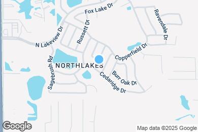 Map image of the property - 16003 Woodpine Dr