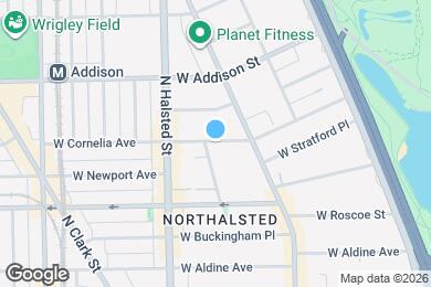 Map image of the property - 709 W Cornelia Ave