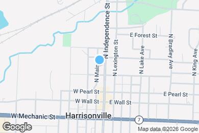 Map image of the property - 307 N Main St