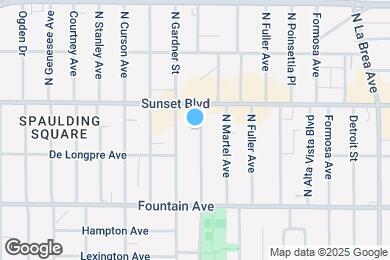 Map image of the property - Vista Sunset Apartments