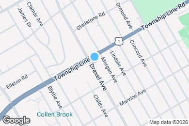 Map image of the property - 1227 Drexel Ave
