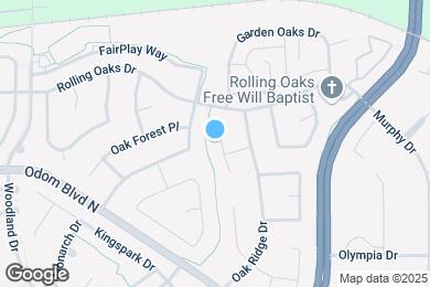 Map image of the property - 18 Red Oak Pl
