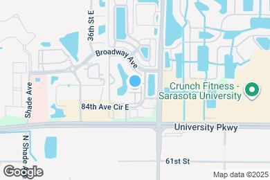 Map image of the property - 8397 38th Street Cir E