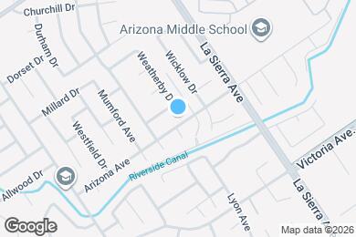Map image of the property - 11239 Arizona Ave