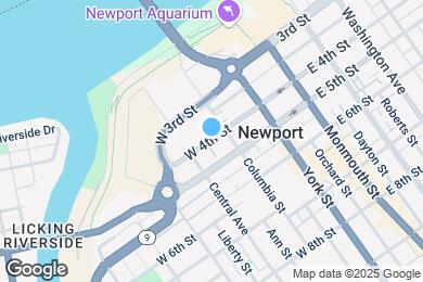 Map image of the property - 120 W 4th St