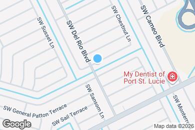 Map image of the property - 678 SW Pueblo Terrace