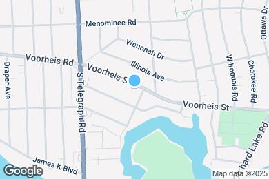 Map image of the property - 325 Voorheis St