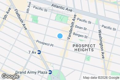 Map image of the property - 200 St Marks Ave