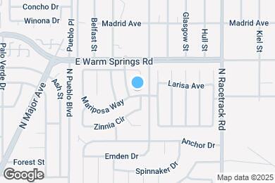 Map image of the property - 207 Mariposa Way