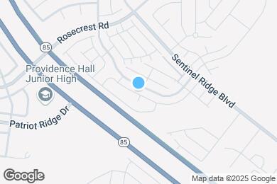 Map image of the property - 14541 S Juniper Shade Dr