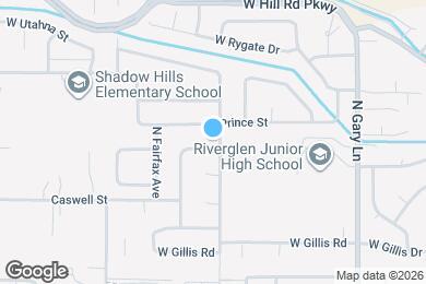 Map image of the property - 7808 W Elm Brook St