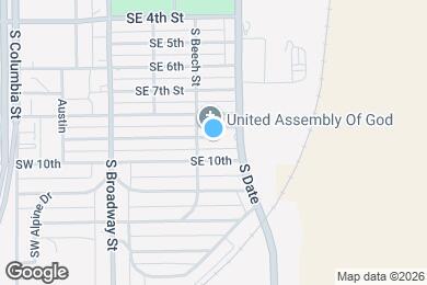 Map image of the property - 304 SE 9th
