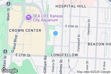 Map image of the property - 2535 Cherry St