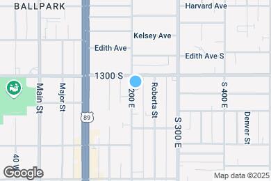 Map image of the property - 1325 S 200 E