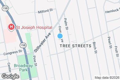 Map image of the property - 252 Forest Ave