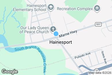 Map image of the property - 102 Hainesport Lumberton Rd