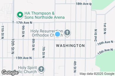 Map image of the property - 1601 Broadway N