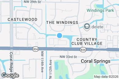 Map image of the property - 3471 NW 112th Ave