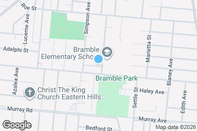 Map image of the property - 4311 Homer Ave