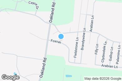 Map image of the property - 125 Foxrun