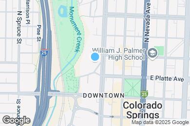 Map image of the property - 306 N Cascade Ave