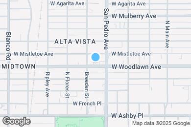 Map image of the property - 423 W Woodlawn Ave